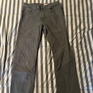 Wrangler Men's Gray Straight Jeans